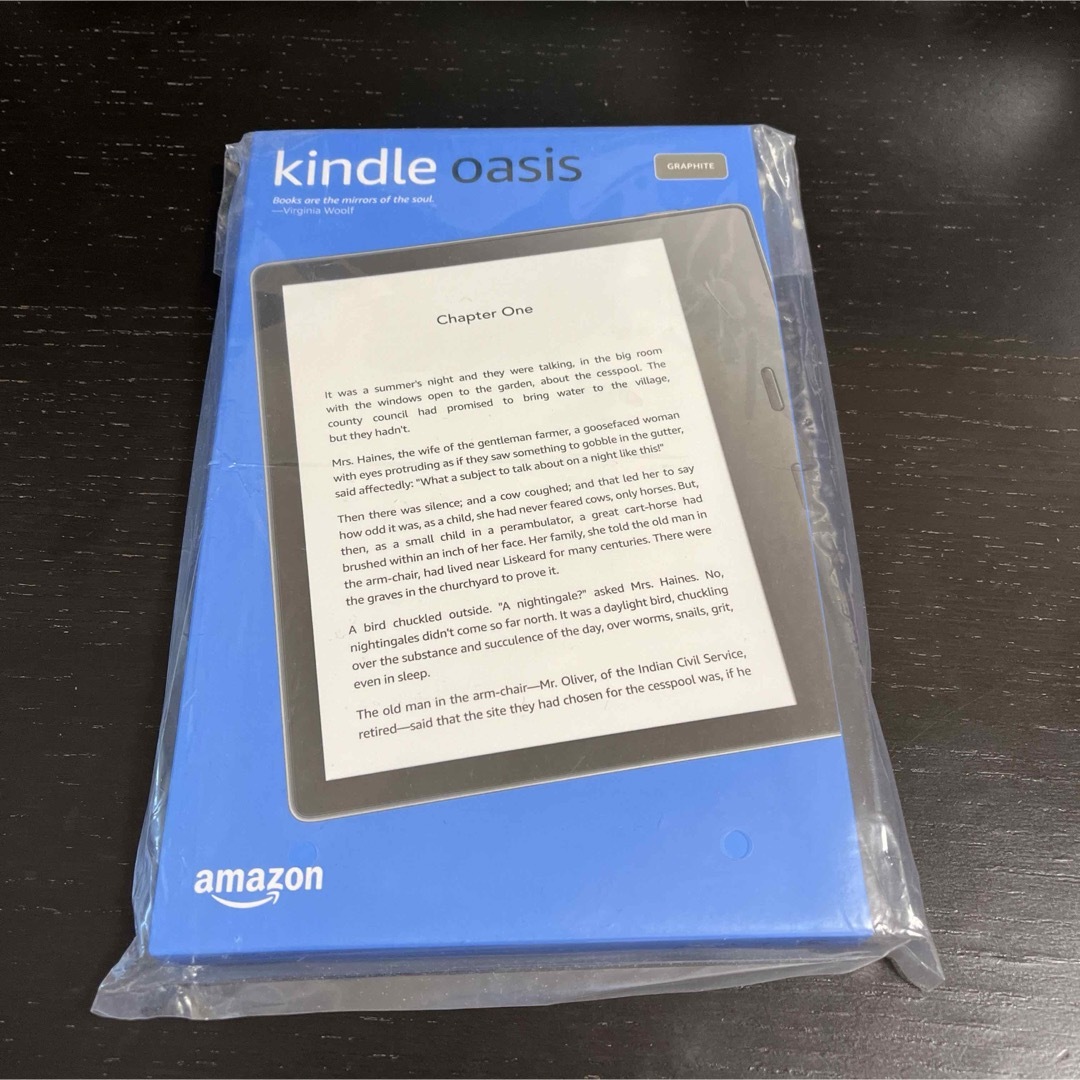 Amazon(アマゾン)の新品　Kindle Oasis 色調調節ライト 32GB  広告なし スマホ/家電/カメラのPC/タブレット(電子ブックリーダー)の商品写真