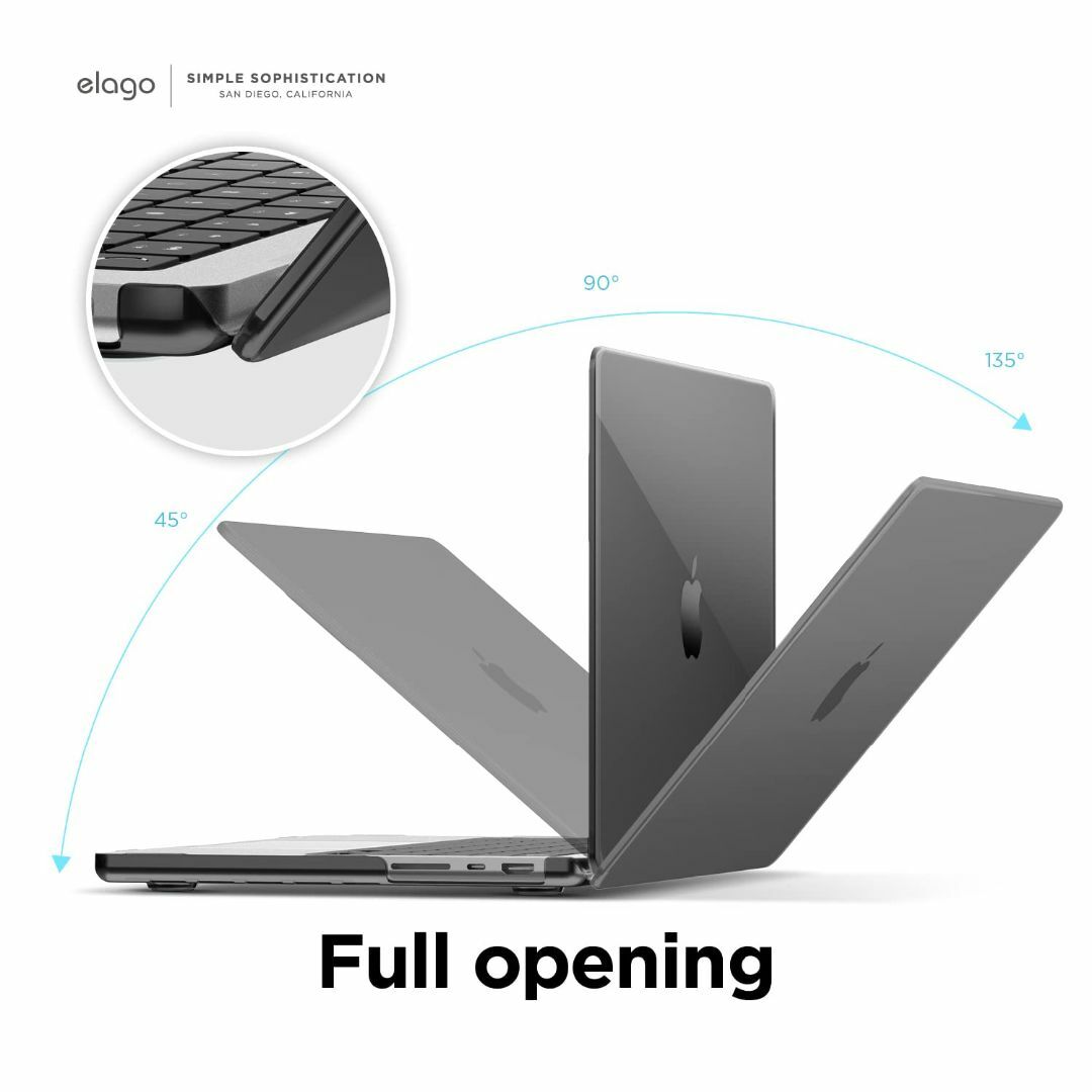 【elago】 MacBook Pro 14 インチ M3 2023 2021  スマホ/家電/カメラのPC/タブレット(ノートPC)の商品写真