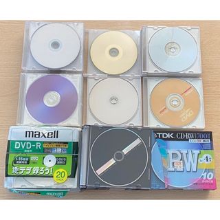 maxell - 新品未使用　DVD-RW20枚、DVD-R48枚、CD-R2枚　70枚セット販売