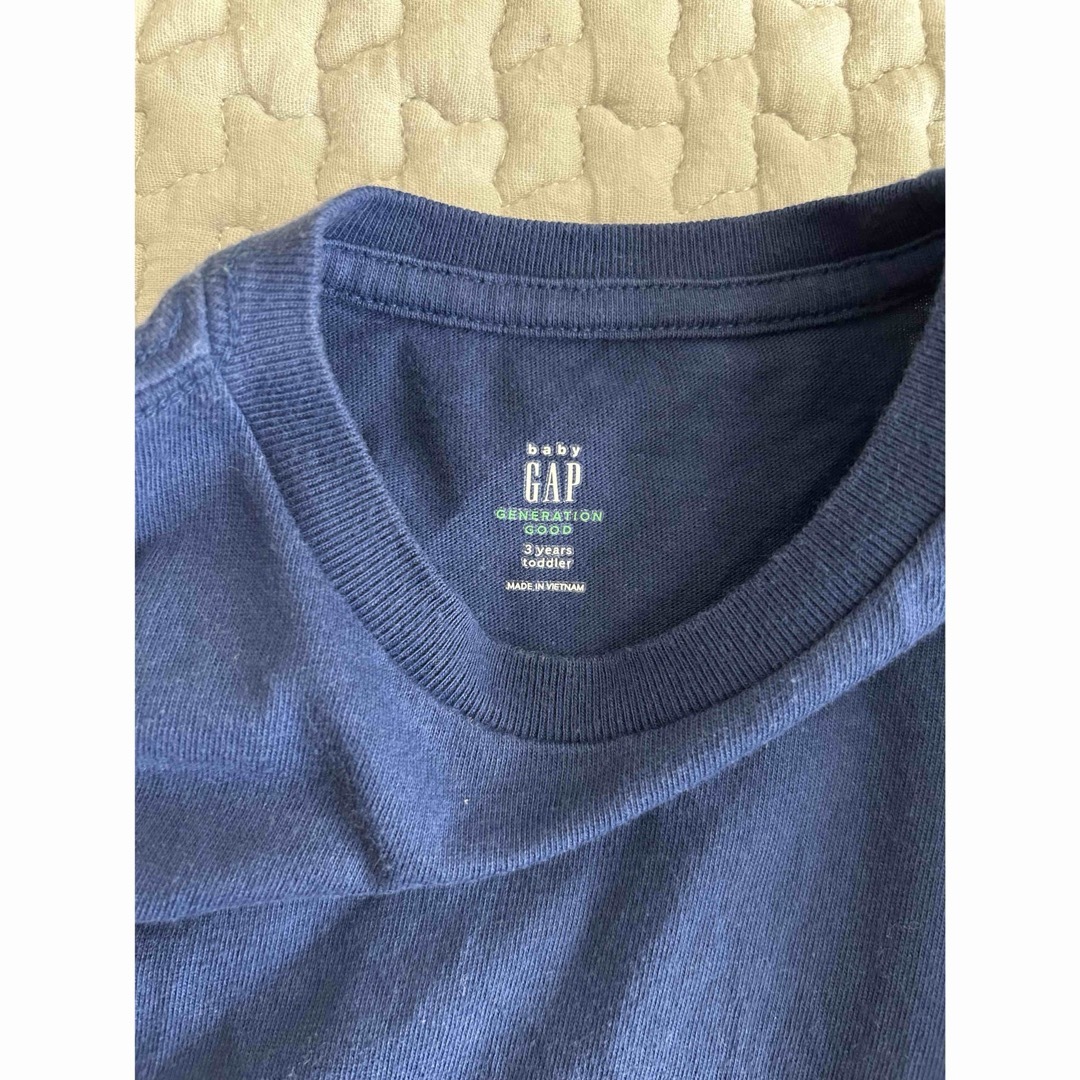 babyGAP(ベビーギャップ)のGAP Tシャツ 3枚セット  キッズ/ベビー/マタニティのキッズ服男の子用(90cm~)(Tシャツ/カットソー)の商品写真