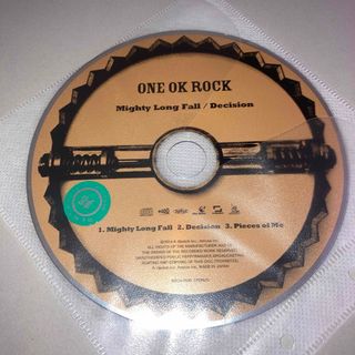 ONE OK ROCK Mighty Long Fall CD ウェンツ瑛士(ポップス/ロック(邦楽))