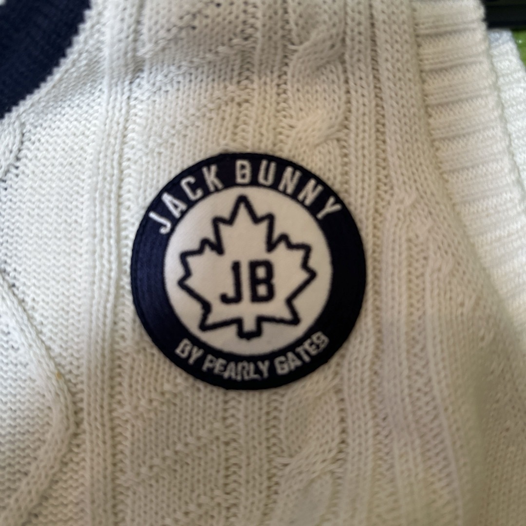 JACK BUNNY!! BY PEARLY GATES(ジャックバニーバイパーリーゲイツ)のジャックバニー ベスト スポーツ/アウトドアのゴルフ(ウエア)の商品写真