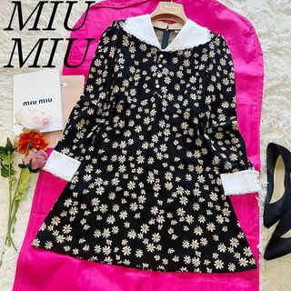 ミュウミュウ ひざ丈ワンピース(レディース)の通販 500点以上 | miumiu