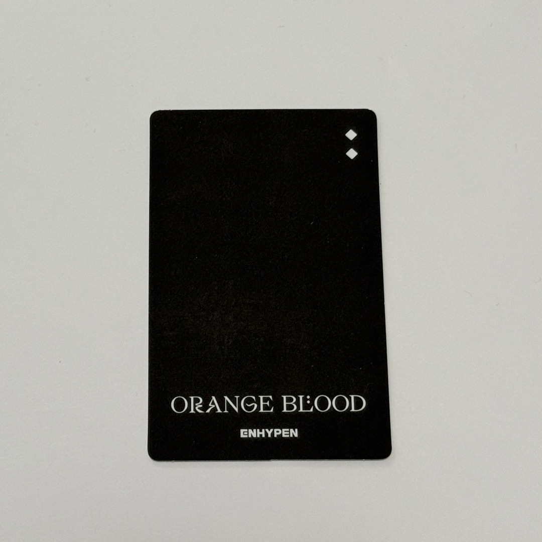 ENHYPEN(エンハイプン)のENHYPEN ORANGE BLOOD weverse ジェイ トレカ エンタメ/ホビーのCD(K-POP/アジア)の商品写真