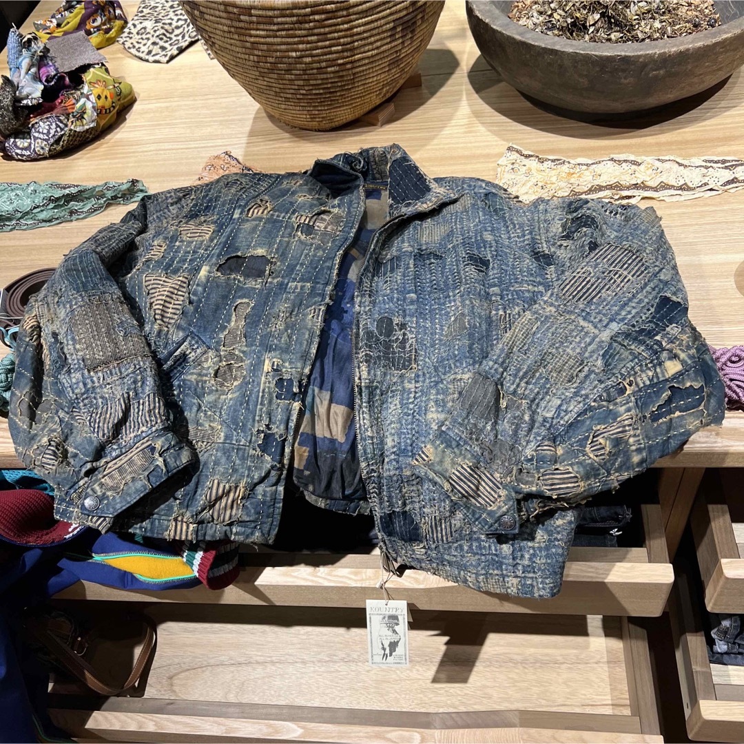 KAPITAL - 新品未使用 kapital boro spring 1st JACKETの通販 by hshop KAPITAL - 新品未使用 kapital boro spring 1st JACKETの通販 by hshop