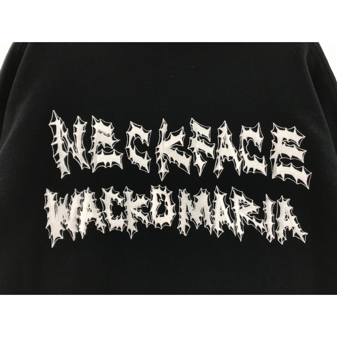 WACKO MARIA(ワコマリア)の▼▼WACKO MARIA ワコマリア NECKFACE刺繍 24SS パーカー SIZE XL ブラック メンズのトップス(パーカー)の商品写真