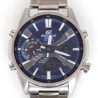 カシオ(CASIO)の$$ CASIO カシオ EDIFICE TOUGH SOLAR 腕時計 デジアナウォッチ ECB-S100(その他)
