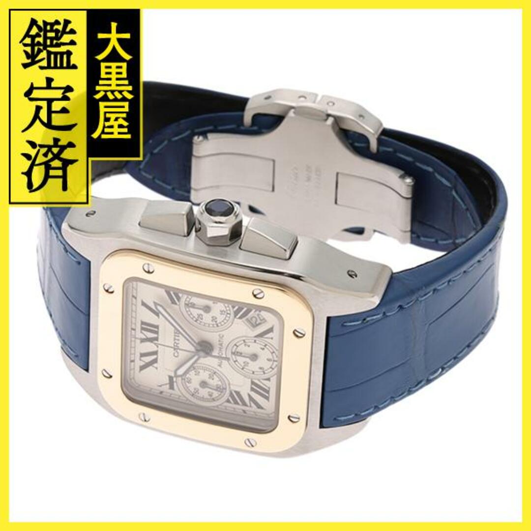 Cartier(カルティエ)のカルティエ　サントス100クロノ　W20091X7　クロノグラフ【200】C メンズの時計(腕時計(アナログ))の商品写真