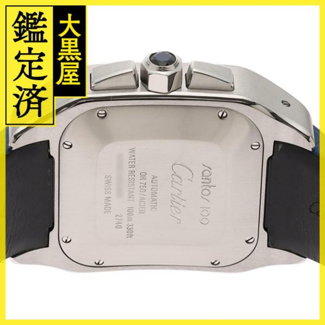 Cartier(カルティエ)のカルティエ　サントス100クロノ　W20091X7　クロノグラフ【200】C メンズの時計(腕時計(アナログ))の商品写真