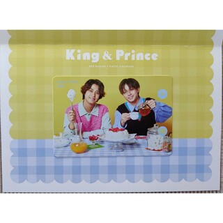 キングアンドプリンス(King & Prince)のKing & Prince　バースデーカード(アイドルグッズ)