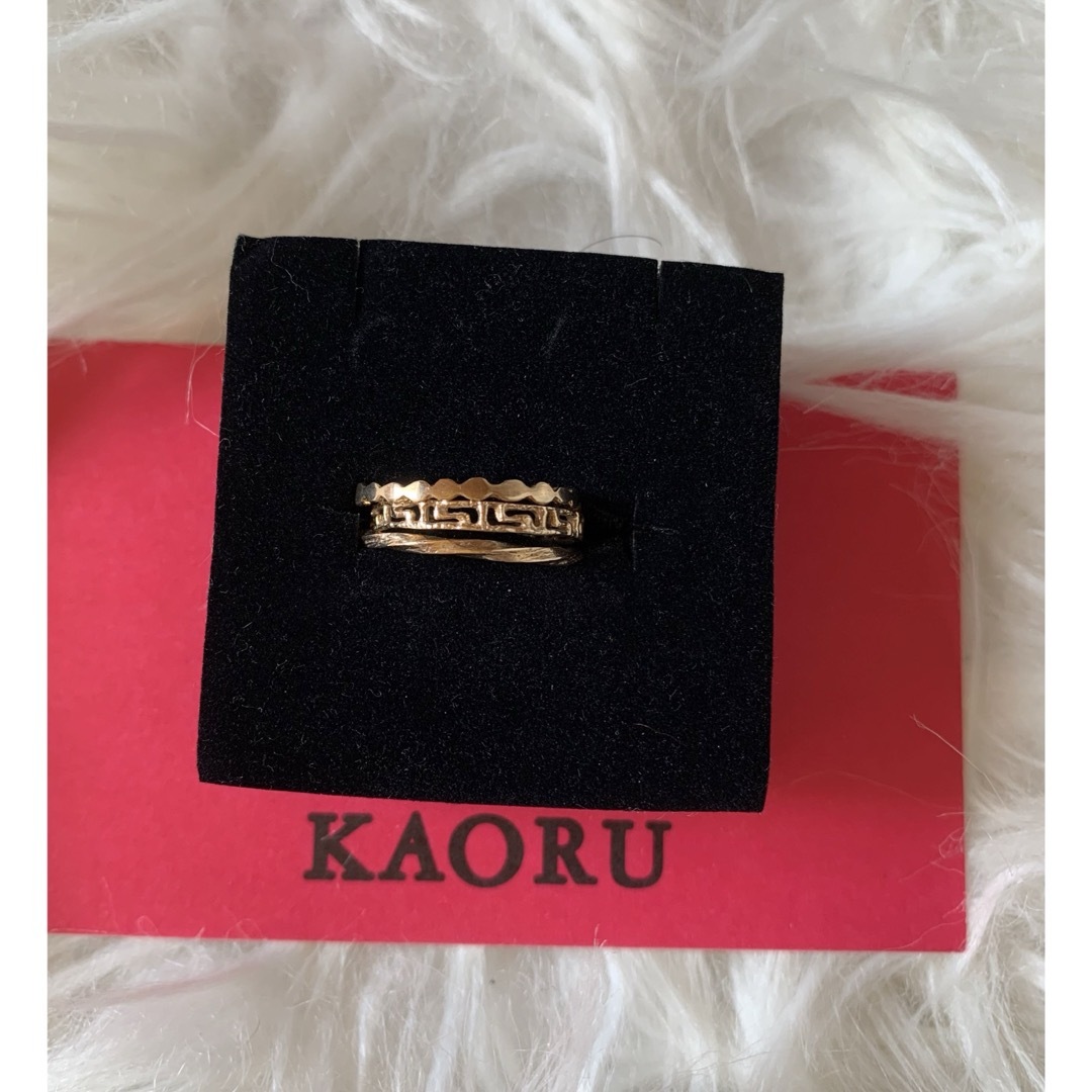KAORU(カオル)の極美品　廃盤　KAORU ライモンリング　k10  #9 レディースのアクセサリー(リング(指輪))の商品写真