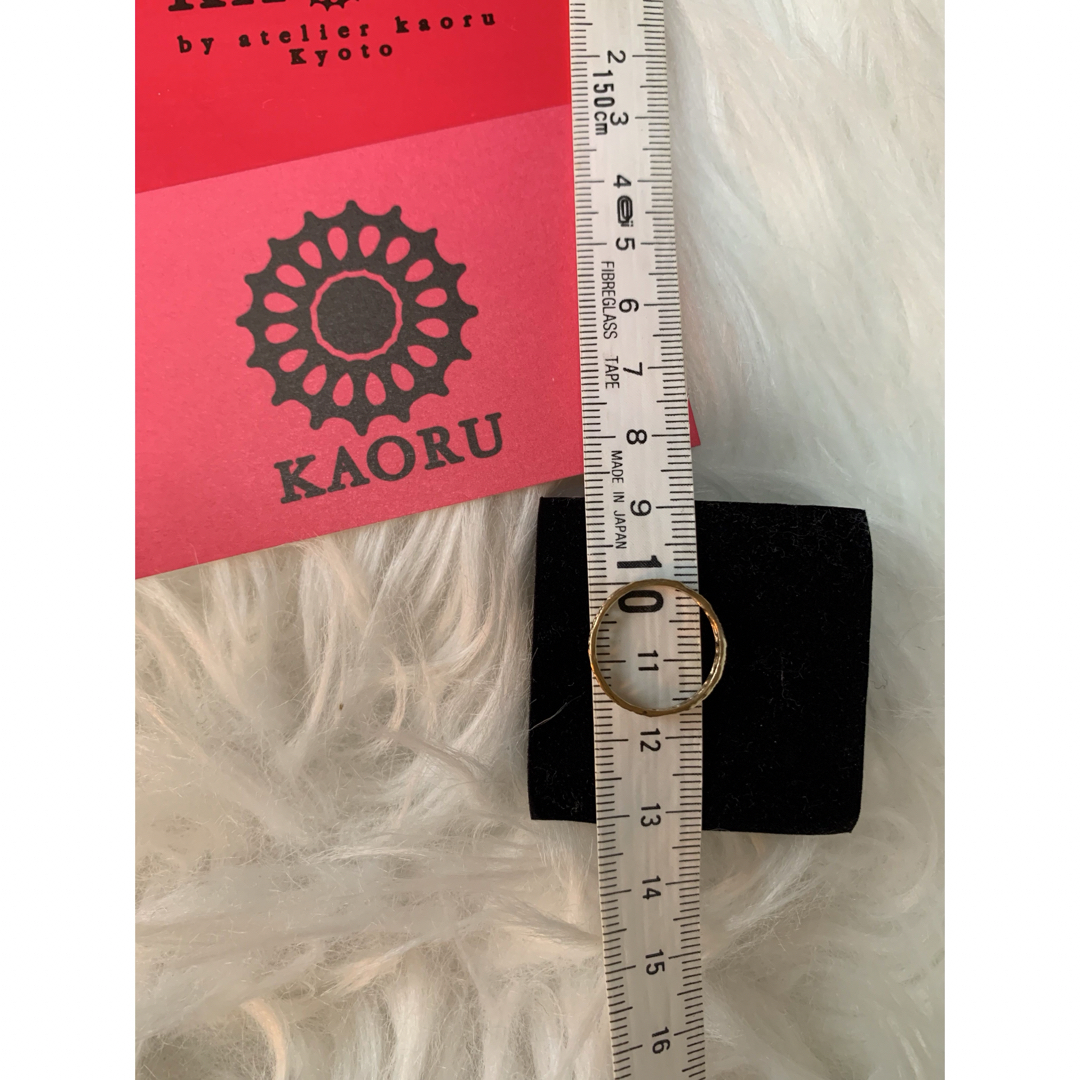 KAORU(カオル)の極美品　廃盤　KAORU ライモンリング　k10  #9 レディースのアクセサリー(リング(指輪))の商品写真