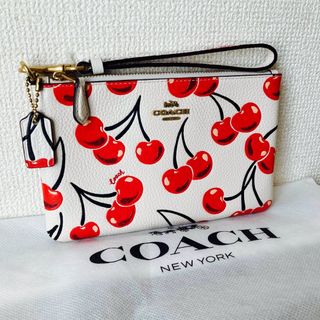 コーチ(COACH)のコーチ COACH さくらんぼ リストレット 化粧ポーチ (ポーチ)