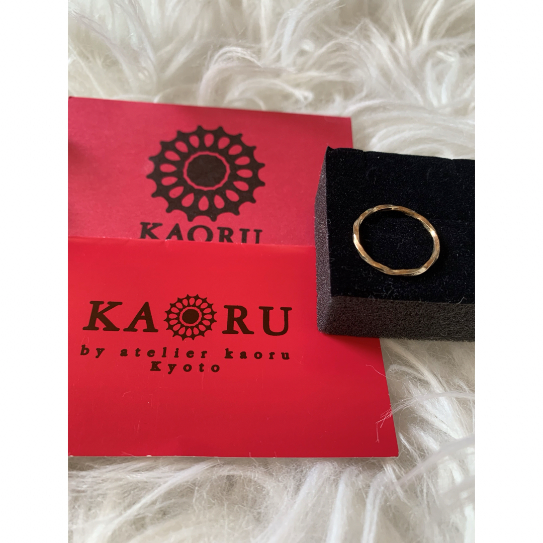 KAORU(カオル)の極美品　KAORU ツイストリング　K10  #11 レディースのアクセサリー(リング(指輪))の商品写真