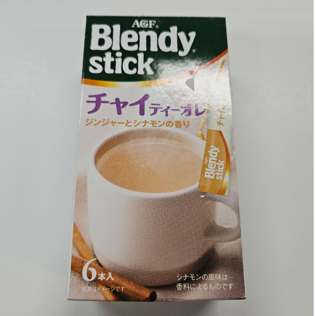 味の素AGF(アジノモトエージーエフ)のAGFBlendy stick ブレンディ スティック チャイティーオレ 6本入 食品/飲料/酒の飲料(茶)の商品写真