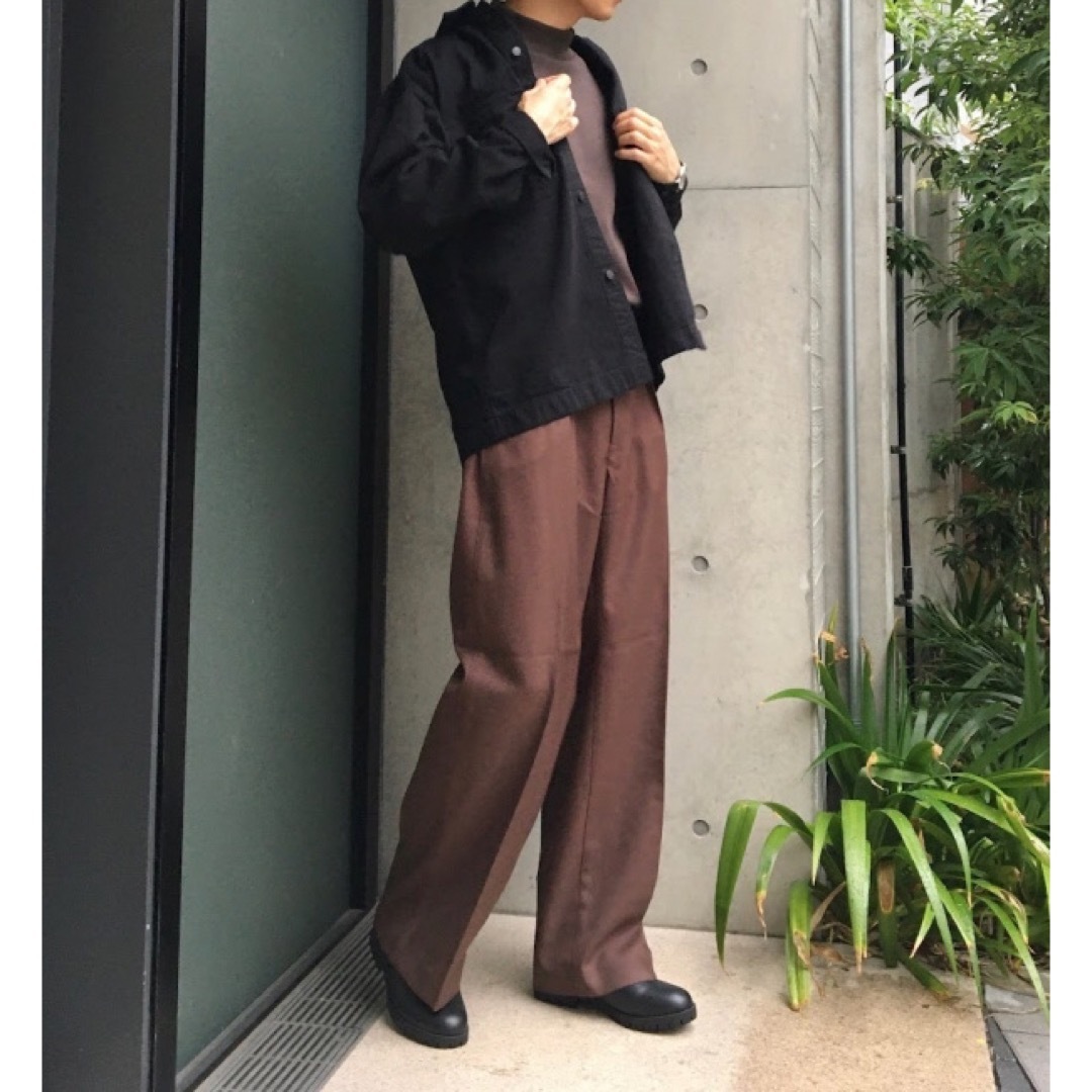 【UNIQLO U】ユニクロユー ウールブレンドタックパンツ 【UNIQLO U】ユニクロユー ウールブレンドタックパンツ