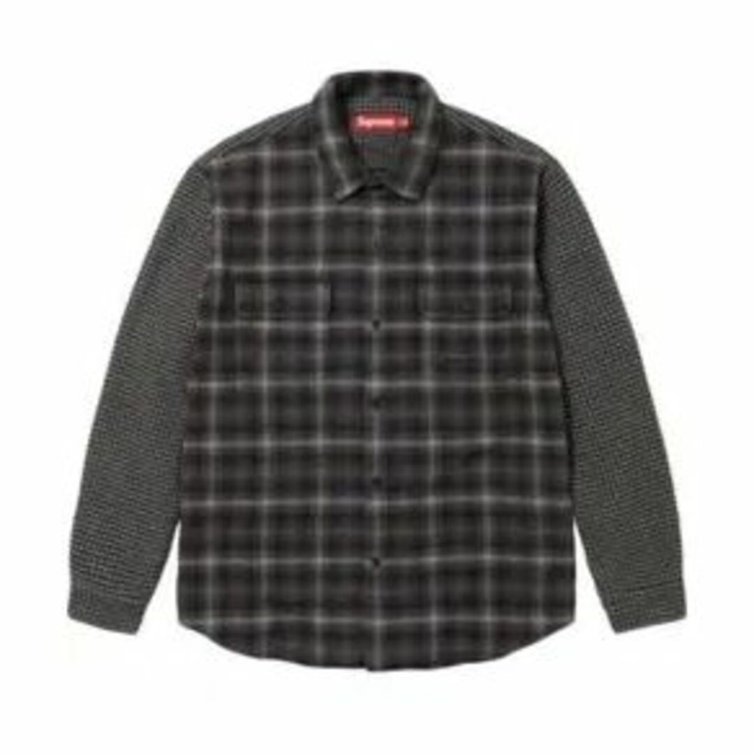 シャツ Supreme - supreme Houndstooth Plaid Flannel Shirt