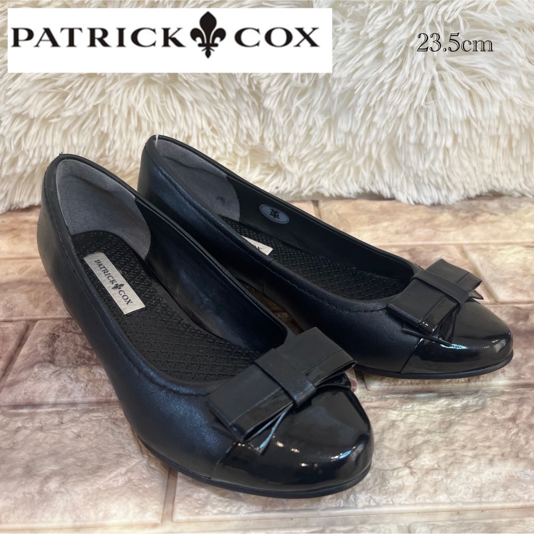 PATRICK COX(パトリックコックス)の新品同様　パトリックコックス　レザーパンプス　23.5cm レディースの靴/シューズ(ハイヒール/パンプス)の商品写真