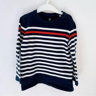 ユニクロ(UNIQLO)のボーダートップス＊カットソー＊110cm＊ユニクロ(Tシャツ/カットソー)