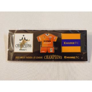 【レア！】愛媛FC J3 優勝記念 ピンバッチ ピンバッジ サッカー Jリーグ(記念品/関連グッズ)