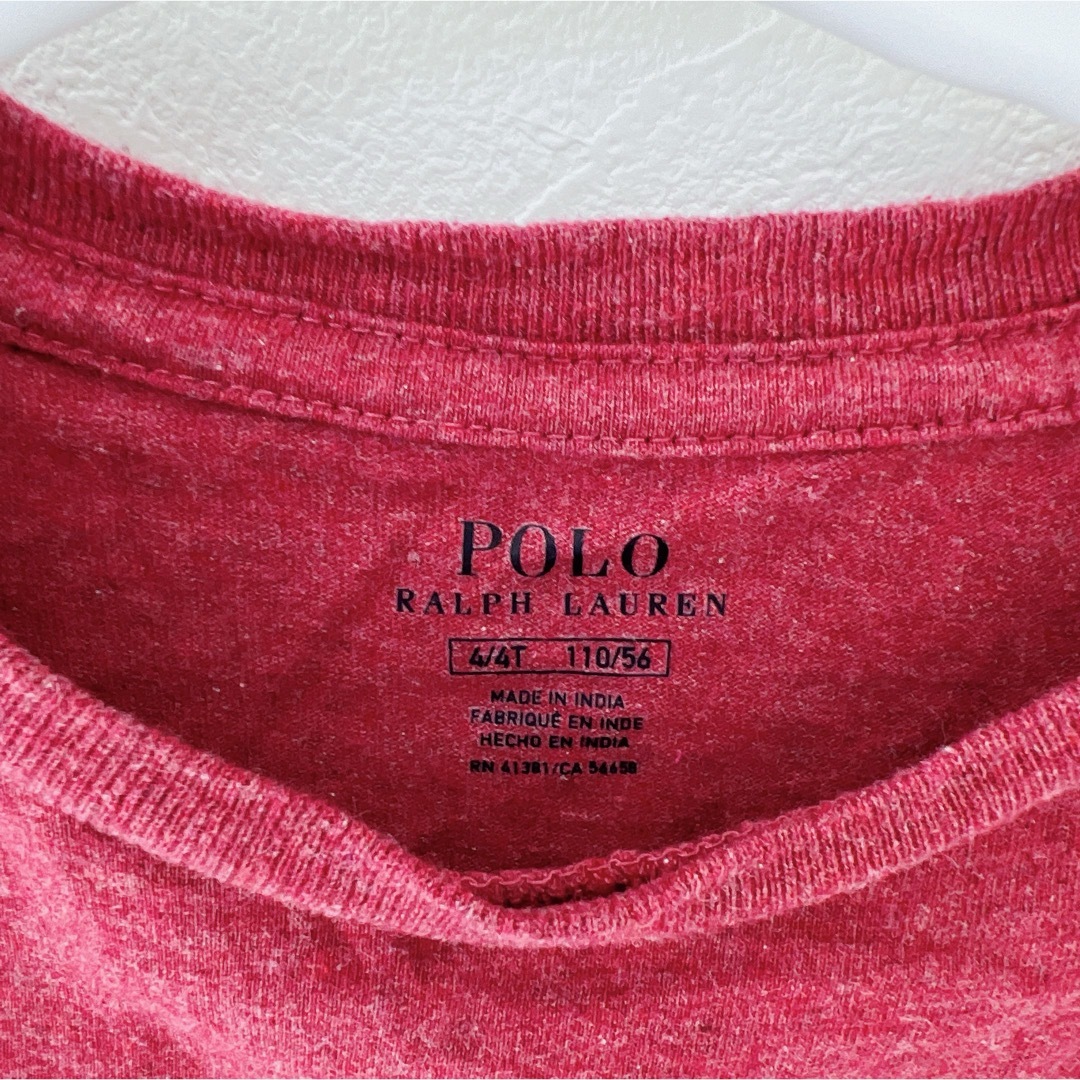 POLO RALPH LAUREN(ポロラルフローレン)のロンＴ＊長袖カットソー＊110cm＊ポロラルフローレン キッズ/ベビー/マタニティのキッズ服男の子用(90cm~)(Tシャツ/カットソー)の商品写真