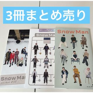 スノーマン(Snow Man)のSnowMan 会報 3冊まとめ売り No.8 12 16(アイドルグッズ)