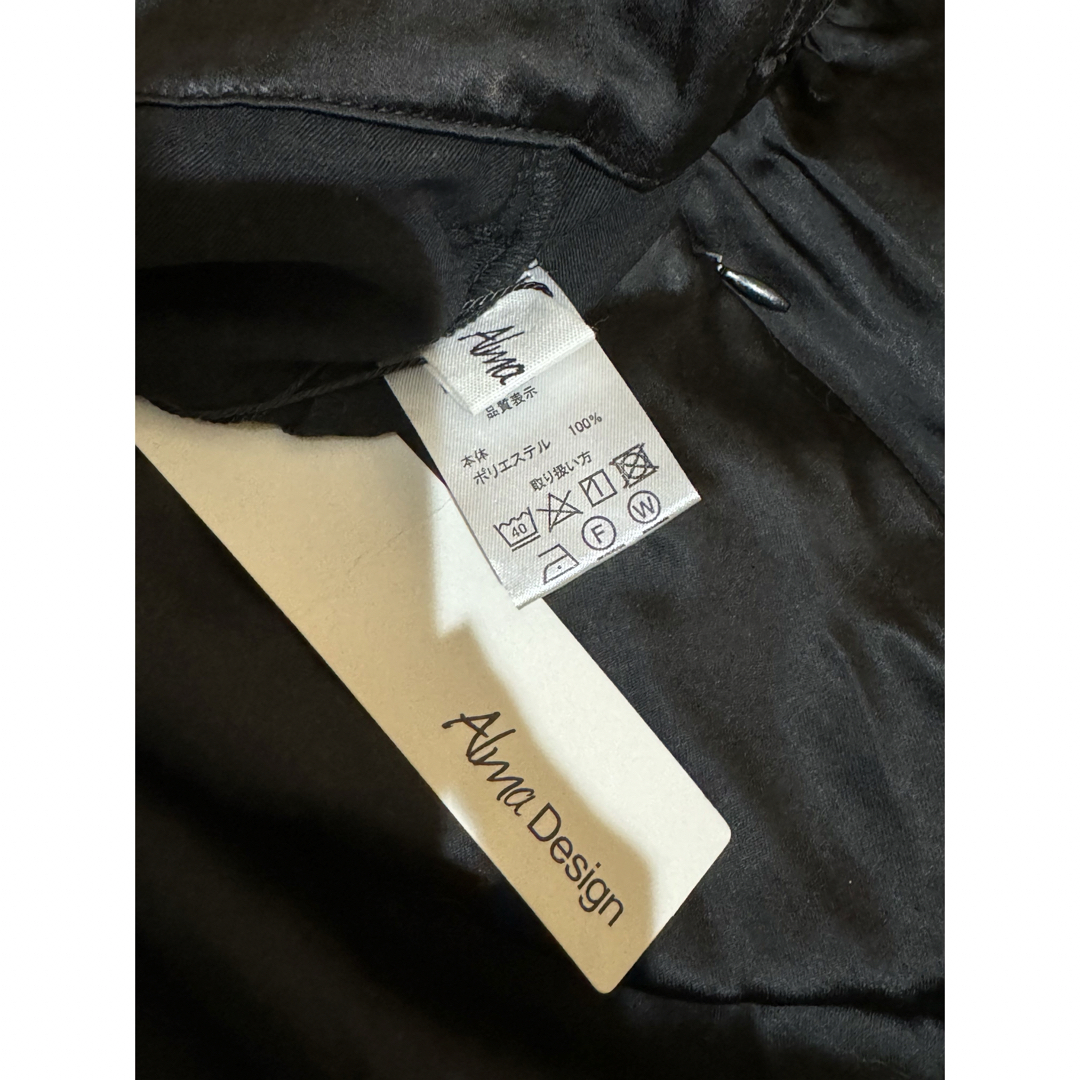 【新品】Alma Design マーメイド ロングスカート フレアスカート 黒M レディースのスカート(ロングスカート)の商品写真