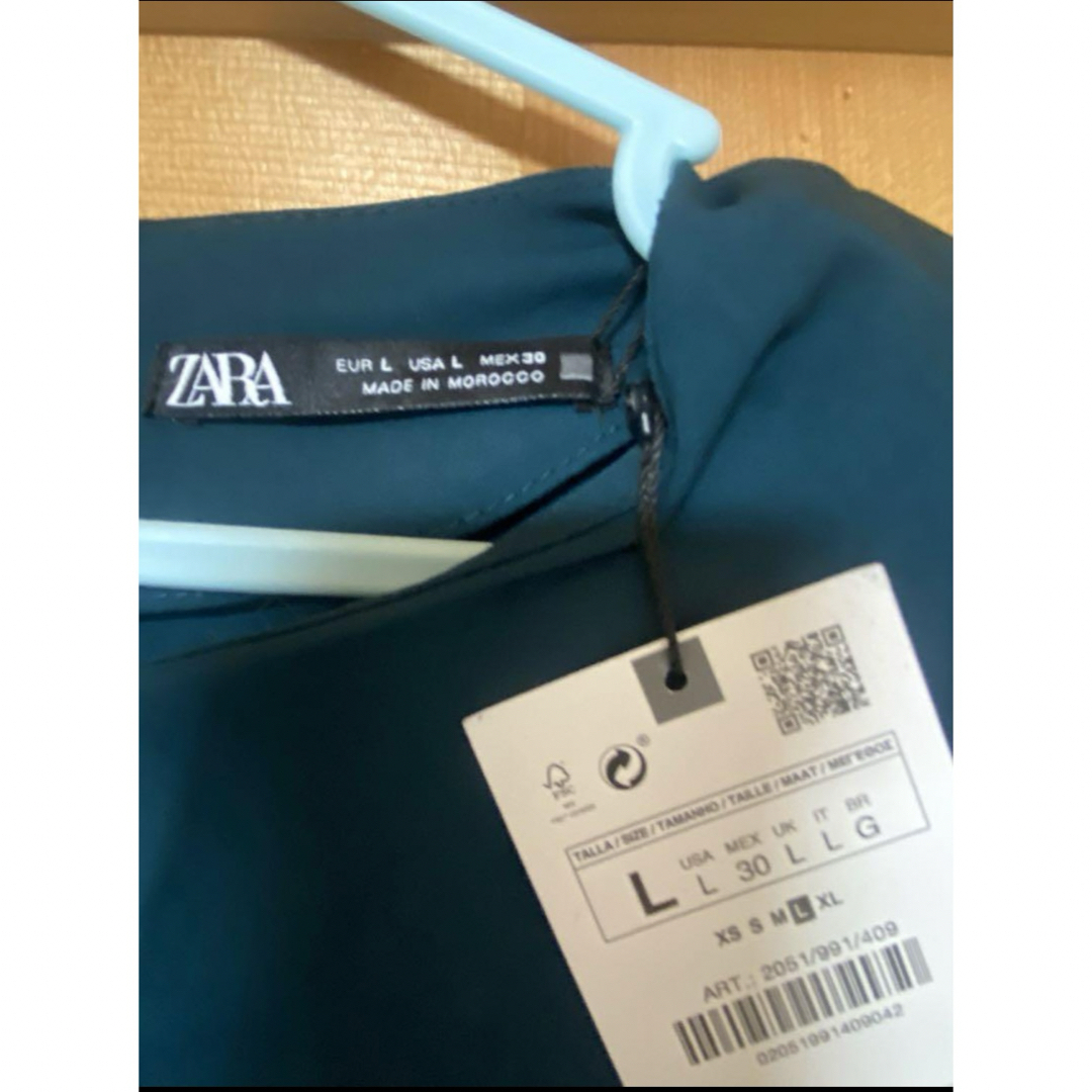 ZARA(ザラ)のZARA ロングワンピース レディースのワンピース(ロングワンピース/マキシワンピース)の商品写真