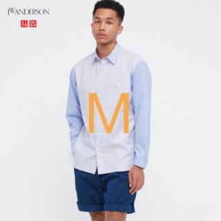 ユニクロ(UNIQLO)のUNIQLO and JW.ANDERSON オーバーサイズストライプシャツ(シャツ)