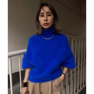 Ameri VINTAGE - 2WAY FURRY KNIT TOP ニット シャギー アメリの通販 