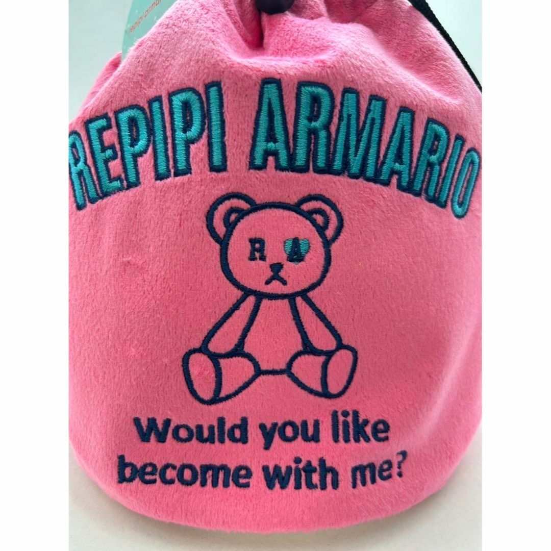 repipi armario(レピピアルマリオ)のrepipiarmario レピピ レピピアルマリオ ゴルフ バッグ 巾着ポーチ キッズ/ベビー/マタニティのこども用バッグ(レッスンバッグ)の商品写真