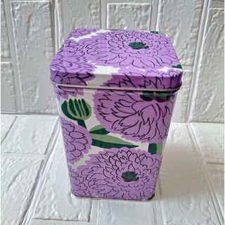 マリメッコ(marimekko)の完売 新品 未使用 マリメッコ プリマベーラ 缶 Tin box (小物入れ)