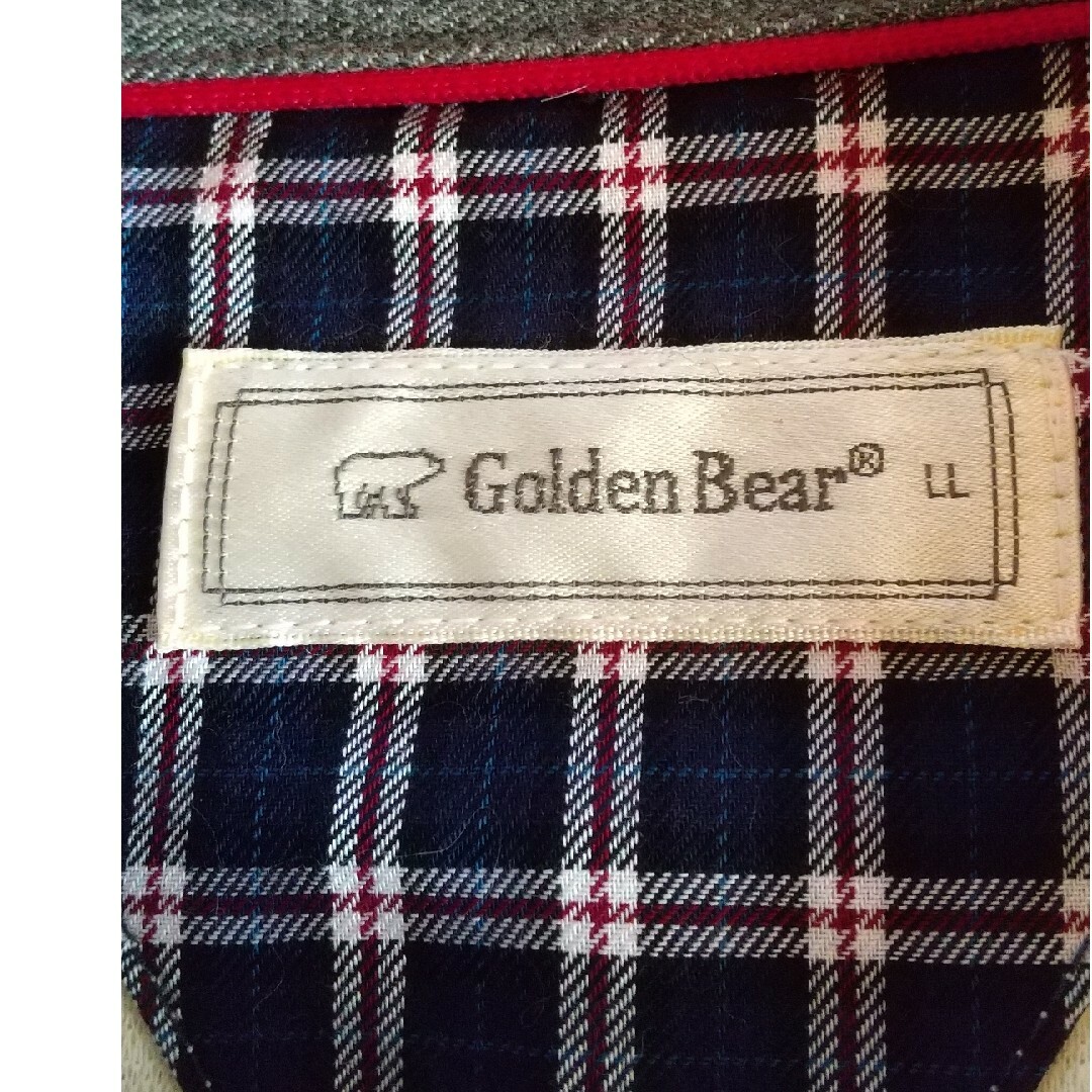 美品 goldenBear 紳士シャツ 長袖 ホワイト