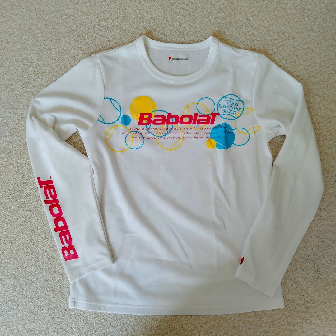 Babolat(バボラ)のBabolat バボラ　テニスウェア 長袖 L スポーツ/アウトドアのテニス(ウェア)の商品写真