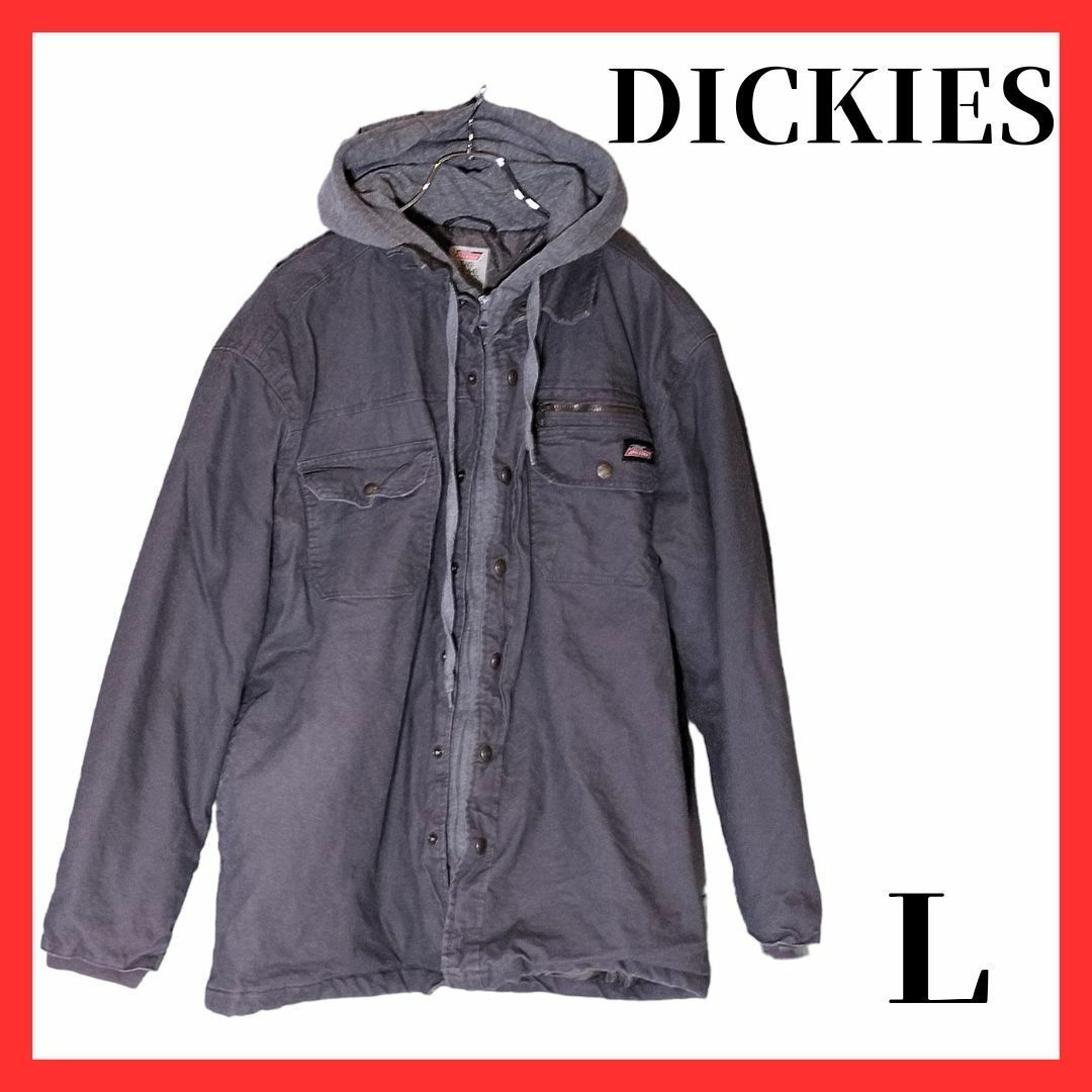 Dickies(ディッキーズ)のディッキーズ　US男子古着　Lサイズ　ロングコート　メンズ メンズのジャケット/アウター(モッズコート)の商品写真