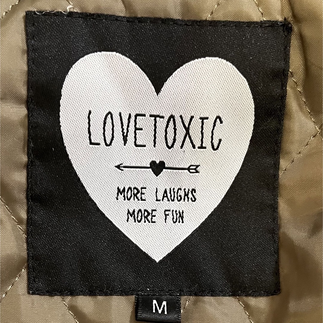 lovetoxic(ラブトキシック)の★ポケット部要確認！　LOVETOXIC ラブトキ　コート　カーキ キッズ/ベビー/マタニティのキッズ服女の子用(90cm~)(ジャケット/上着)の商品写真