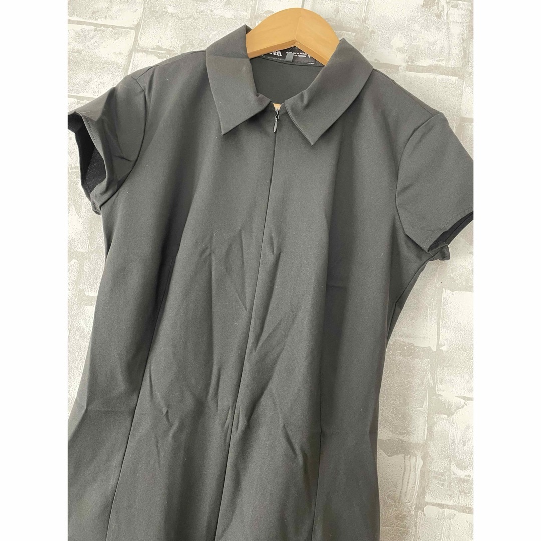 ZARA ボックスプリーツ ショートワンピース Mサイズ ZARA ボックスプリーツ ショートワンピース Mサイズ