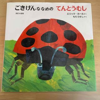 エリックカール(ERIC CARLE)の【中古】ごきげんななめのてんとうむし　絵本(絵本/児童書)