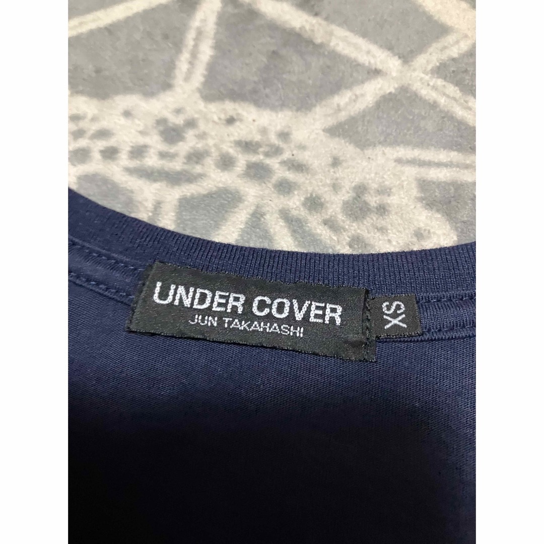 UNDERCOVER(アンダーカバー)のundercover アンダーカバー　Uロゴ　Tシャツ　XS ネイビー メンズのトップス(Tシャツ/カットソー(半袖/袖なし))の商品写真