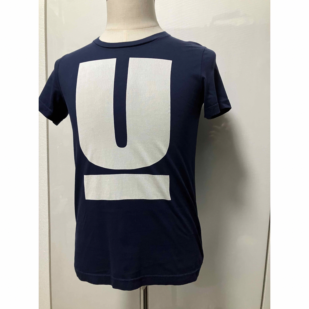 UNDERCOVER(アンダーカバー)のundercover アンダーカバー　Uロゴ　Tシャツ　XS ネイビー メンズのトップス(Tシャツ/カットソー(半袖/袖なし))の商品写真