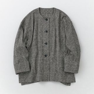 アーツアンドサイエンス(ARTS&SCIENCE)の23SS＊A&S / Bulky sleeve no collar jacket(ノーカラージャケット)