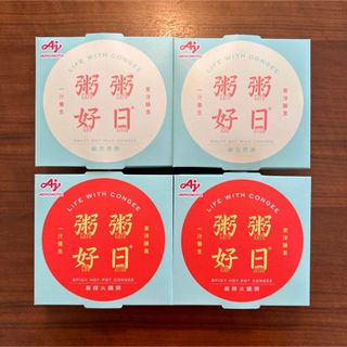 アジノモト(味の素)の粥粥好日　麻辣火鍋粥・鹹豆漿粥(レトルト食品)