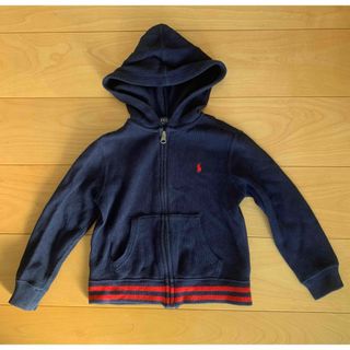 ポロラルフローレン(POLO RALPH LAUREN)のラルフローレン　綿ニットパーカー　4T 110(ニット)