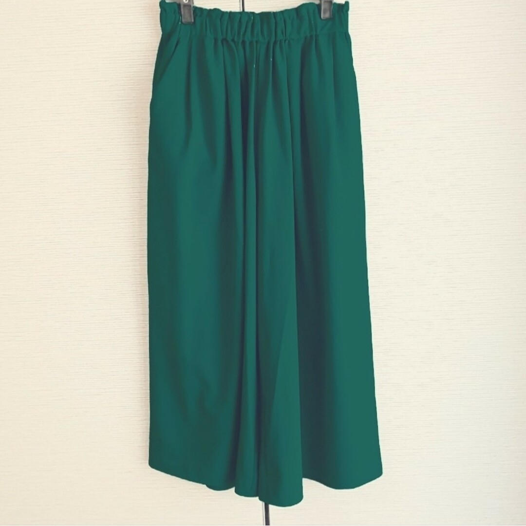 chocol raffine robe(ショコラフィネローブ)のワイドパンツ  緑  グリーン レディースのパンツ(カジュアルパンツ)の商品写真
