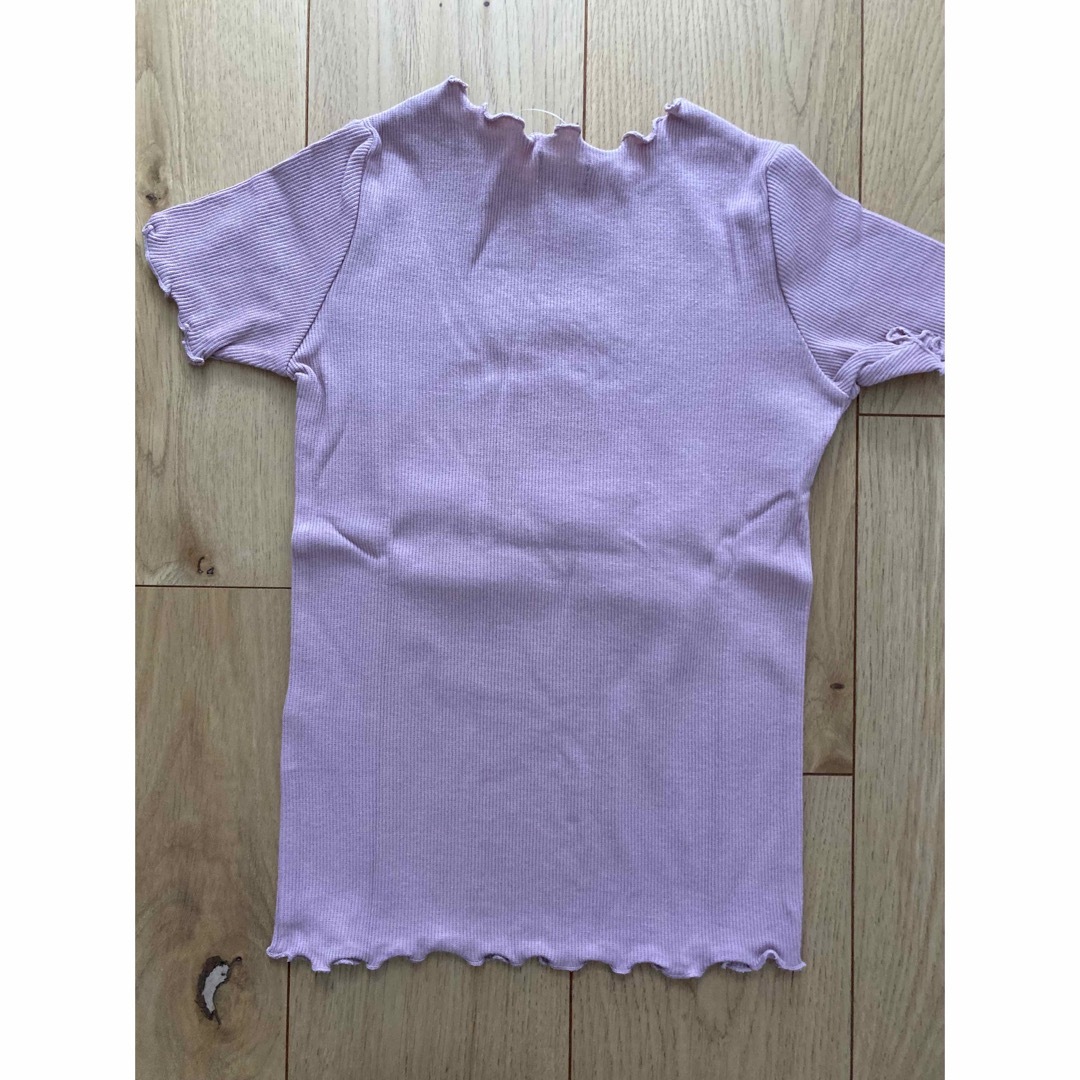 Branshes(ブランシェス)のブランシェス　トップス　リブ　120 キッズ/ベビー/マタニティのキッズ服女の子用(90cm~)(Tシャツ/カットソー)の商品写真