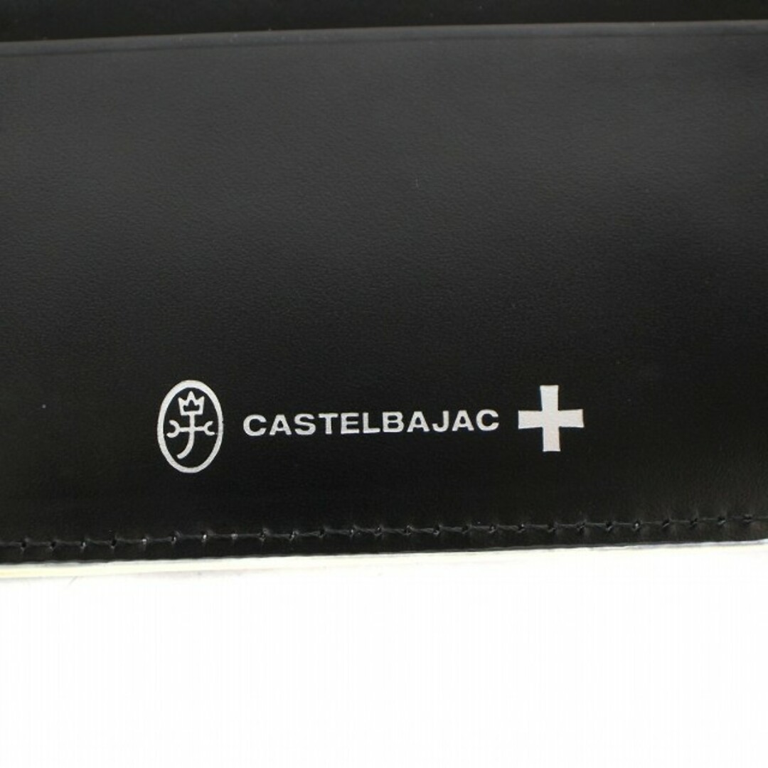 CASTELBAJAC(カステルバジャック)のCASTELBAJAC 二つ折り財布 ロゴ プリント 総柄 白 マルチカラー メンズのファッション小物(折り財布)の商品写真