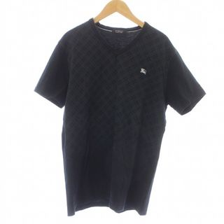 バーバリーブラックレーベル(BURBERRY BLACK LABEL)のBURBERRY BLACK LABEL Tシャツ カットソー 半袖 3 黒 (Tシャツ/カットソー(半袖/袖なし))