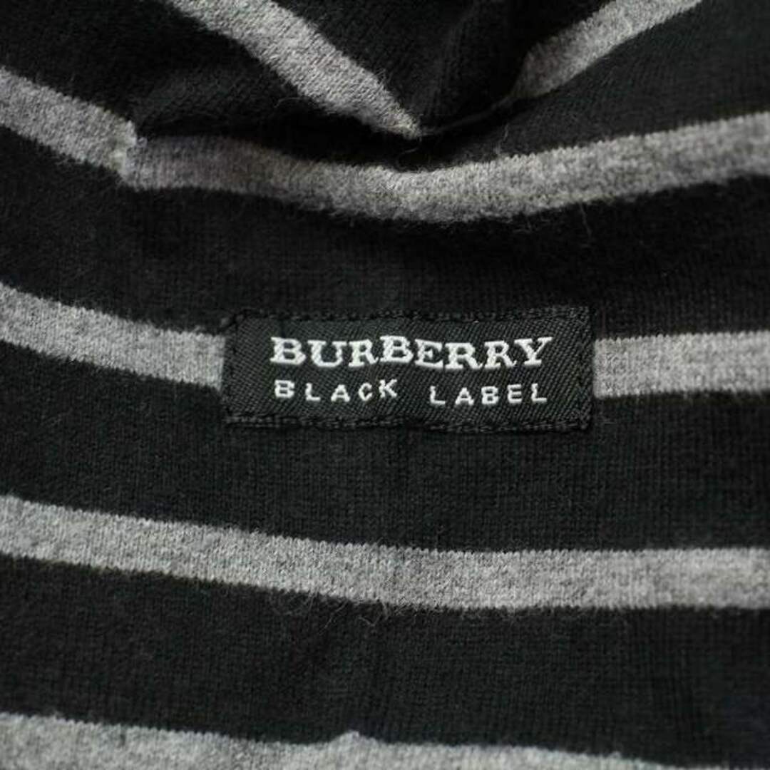 BURBERRY BLACK LABEL(バーバリーブラックレーベル)のBURBERRY BLACK LABEL Tシャツ カットソー 長袖 3 L 黒 メンズのトップス(Tシャツ/カットソー(七分/長袖))の商品写真