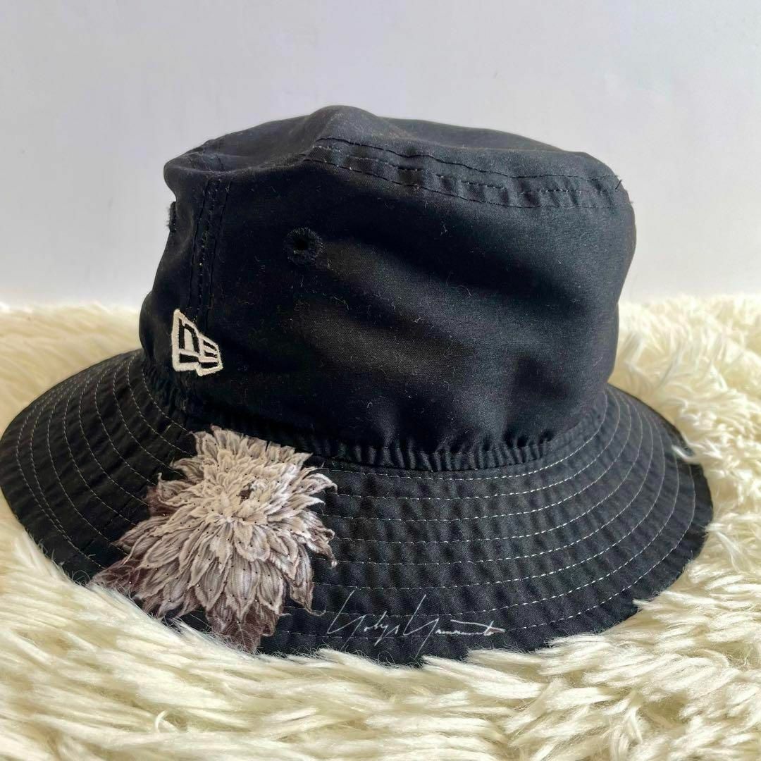 NEW ERA(ニューエラー)の【NEWERA Yohji Yamamoto】バケットハット 黒 メンズの帽子(ハット)の商品写真