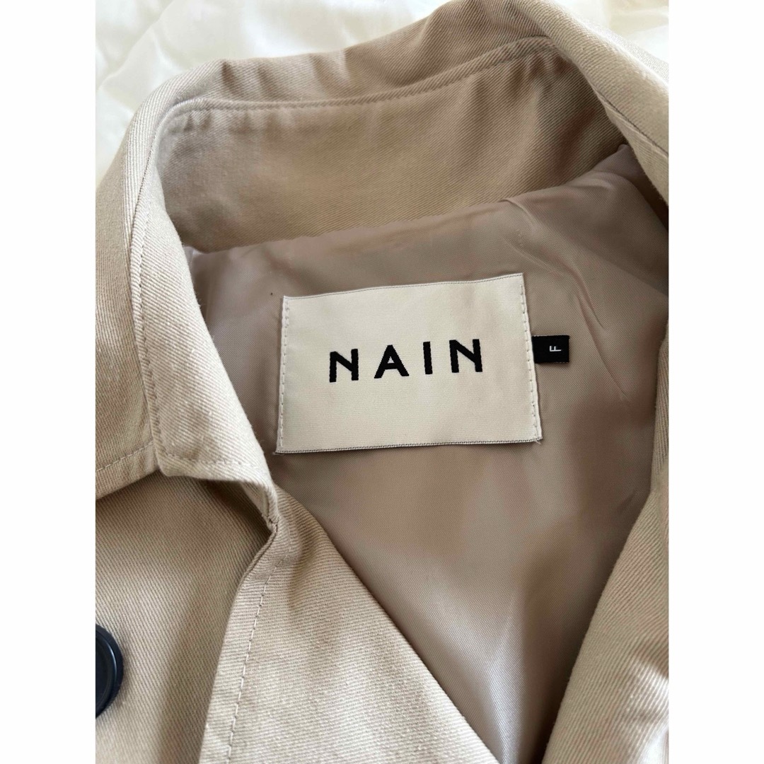 NINE(ナイン)の韓国NINE ナイン　トレンチコート　スプリングコート レディースのジャケット/アウター(トレンチコート)の商品写真